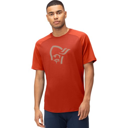 Foto de Norrona Camiseta Interior Manga Larga Hombre - femund pureUll - Pureed Pumpkin