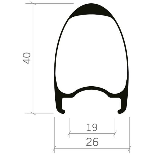 Vision Metron 40 SL DB Wheelset - 28