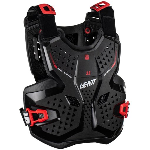 Photo produit de Leatt Gilet de Protection - 3.5 Junior - noir/rouge