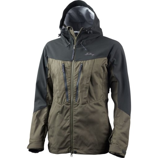 Foto de Lundhags Chaqueta Senderismo Mujer - Makke Pro - Forest Green/Charcoal 616