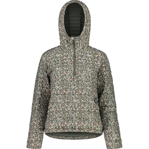 Foto de Maloja Chaqueta con Capucha Mujer - SeekarspitzM. Light Adventure ReDown - frosty green minifleur 8934