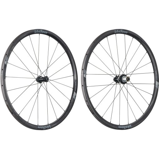 Produktbild von Vision Metron 30 SL Disc Carbon Laufradsatz - Schlauchreifen - Centerlock - VR: 12x100mm/QR | HR: 12x142mm/QR - SRAM XDR