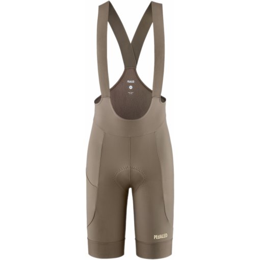Picture of PEdALED E. Thermal Bib Shorts Men - Stone Gray 27WTBEL