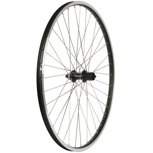 Picture of RLND URB2 Rear Wheel - 28/29&quot; | Clincher | Centerlock | QR 135mm - Shimano FH-QC300-HM | HG - black/silver