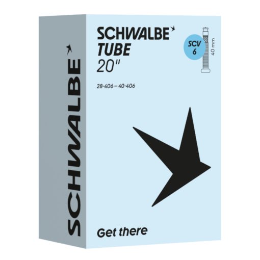 Produktbild von Schwalbe Schlauch - Nr. 6 | 20&quot; - 28/40-406 | Clik Valve (SCV) 40mm