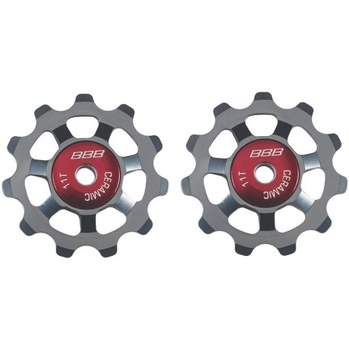 Foto de BBB Cycling AluBoys BDP-22 Ruedas Jockey Cerámica 11 dientes