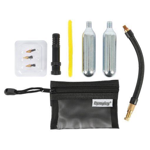 Productfoto van Dynaplug Air - Tubeless Road Tire Repair &amp; Inflation Kit - black