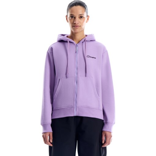 Slika izdelka Berghaus Essential Logo Ženska jopa s kapuco s zadrgo po vsej dolžini - Nirvana