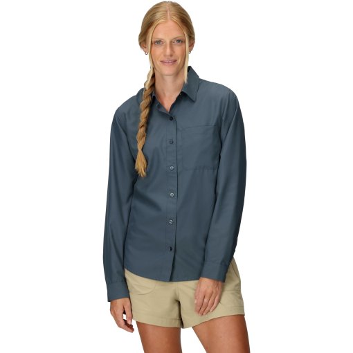Photo produit de Marmot AirExchange UPF 40 Chemise à manches longues pour femmes - thunderhead