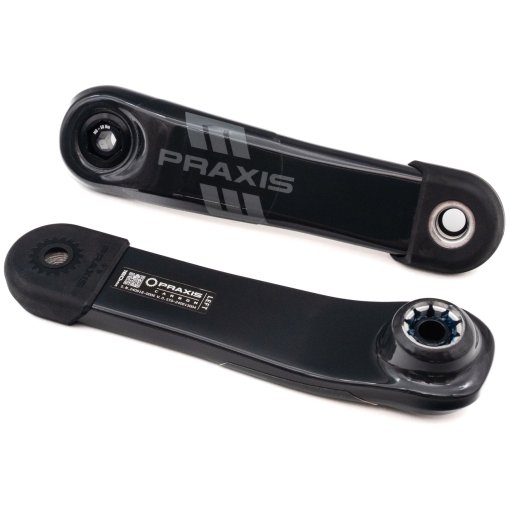 Productfoto van Praxis Works E-Crank Crankarmen - Carbon | EC-Type2 | voor Bosch (Gen. 5), Avinox, QORE, Specialized (Levo 4)