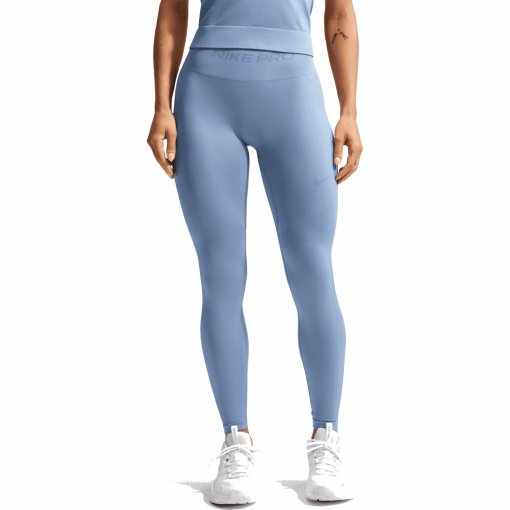 Slika izdelka Nike Dri-FIT Seamless 7/8 Ženske nogavice - work blue IF1208-486