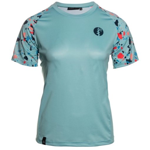 Foto de endless local Camiseta Mujer - Nagelfluh Performance - turquesa