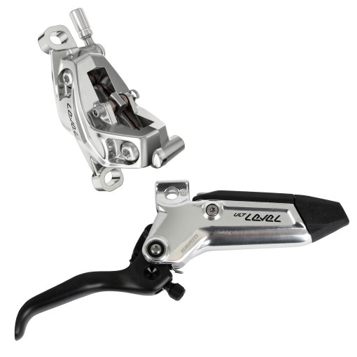 Productfoto van SRAM Level Stealth Schijfrem - Ultimate | 4-Zuiger | C1 - Achterzijde | Clear - Speciale aanbieding