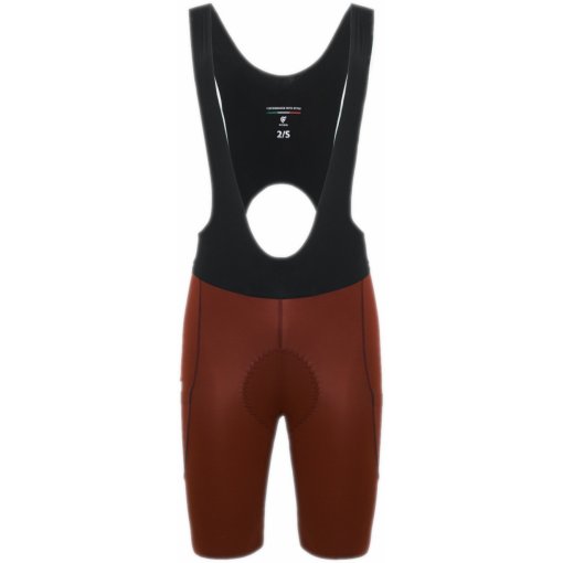 Productfoto van PISSEI Primapelle Cargo Fietsshort met Bretels Heren - Tabacco