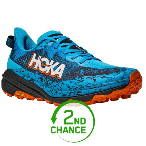 Produktbild von Hoka Speedgoat 6 Laufschuhe Herren - skyward blue / schwarz - B-Ware