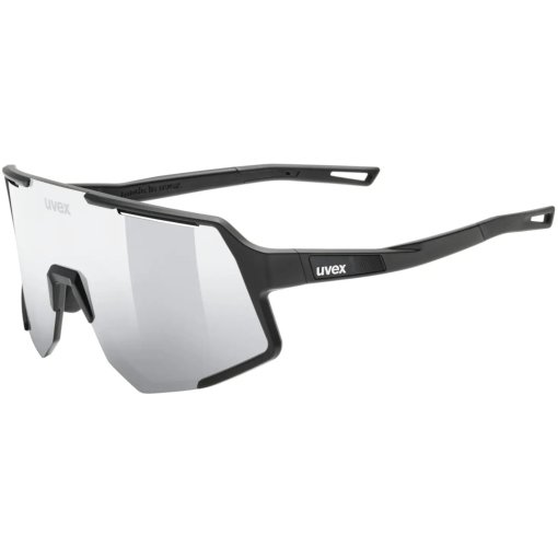 Photo produit de Uvex sequenze Lunettes vélo - black matt/mirror silver