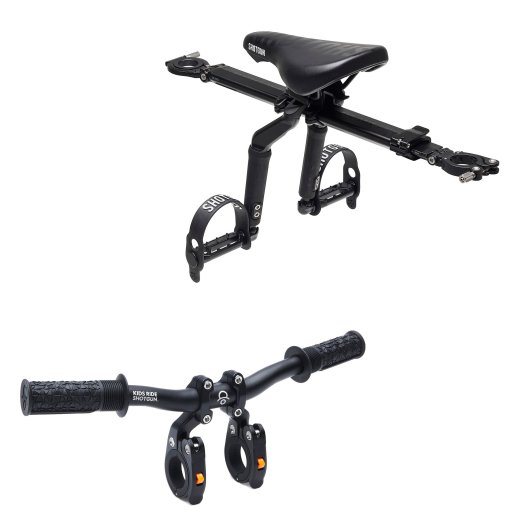 Produktbild von Kids Ride Shotgun Pro Kindersitz &amp; Pro Lenker Combo - schwarz