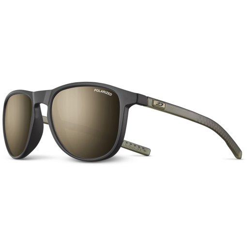 Foto de Julbo Gafas de Sol - Canyon - Black/Translucent Green Army - Silver Flash Spectron 3 Polarized