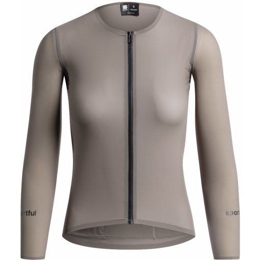 Picture of Sportful UV-Cold Longsleeve Cycling Jersey Women - 001 Desert Fossil