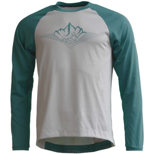 Photo produit de Zimtstern Maillot de VTT Manches Longues Homme - PureFlowz - High Rise/Pacific