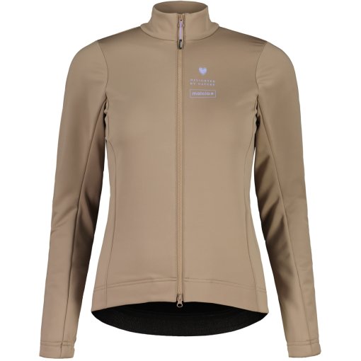 Productfoto van Maloja LusernaM. Cycle Thermo Windblock Jas Dames - dark gravel 8990