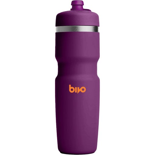 Image de Bivo Trio Gourde Isotherme + Couvercle Gravity Flow - 620 ml - plum