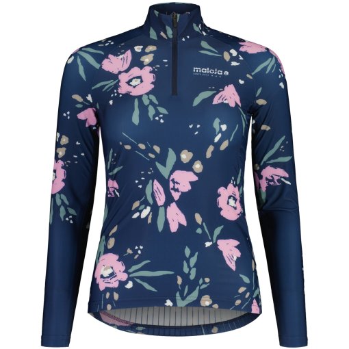 Foto de Maloja Camiseta de Manga Larga Mujer - MonvisoM. Nordic Race Aero - night sky brushflower 1138