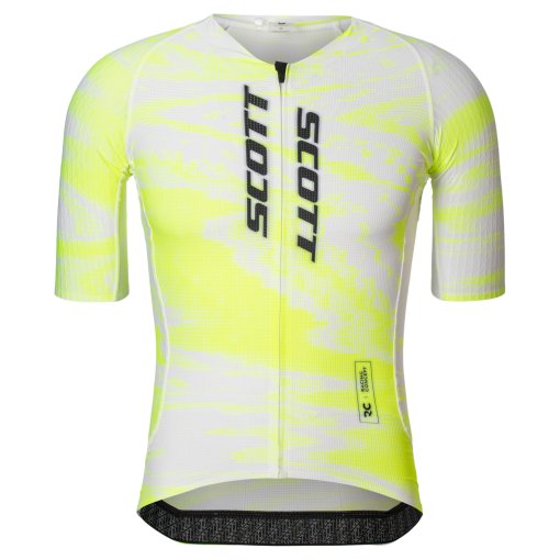 Obraz SCOTT RC Ultd Aero Short Sleeve Jersey Men - safety yellow/white