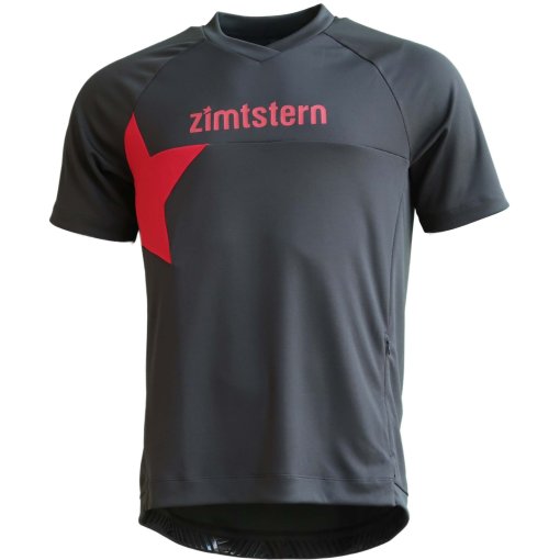 Produktbild von Zimtstern Bulletz Kurzarm MTB Trikot Herren - Pirate Black/Pirate Black