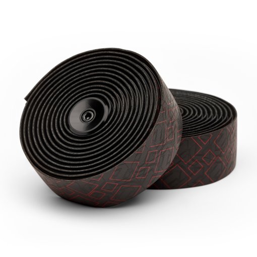 Produktbild von PRO Peaked Lenkerband - Team | PU (3D-geprägt) - schwarz/rot