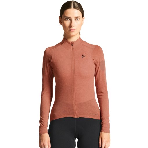 Immagine prodotto da CRAFT Maglietta Maniche Lunghe Donna - Core Bike Essence Wool - Rosy