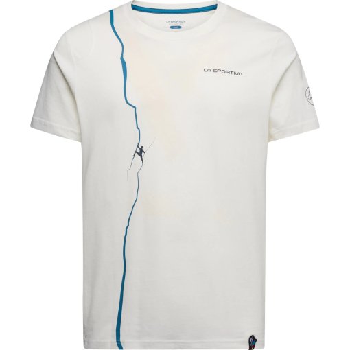 Picture of La Sportiva Route T-Shirt Men - Chalk/Lake