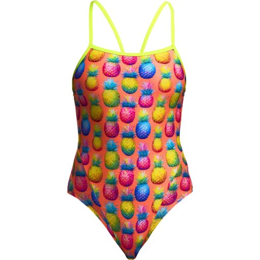 Photo produit de Funkita Single Strap Eco Maillot de bain une pièce pour femmes - Pinky Piney