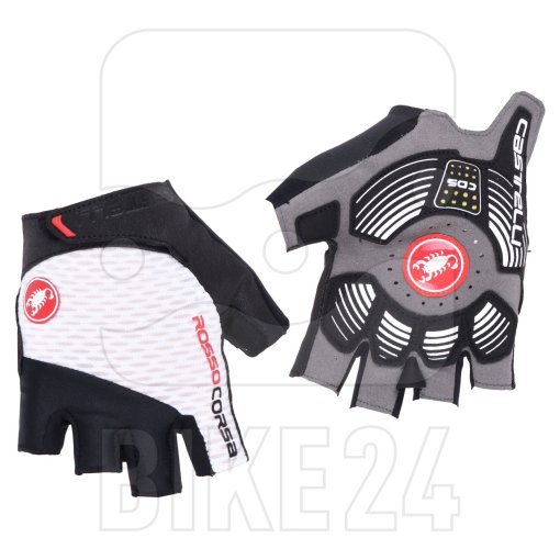 Foto de Castelli Guantes Ciclismo - Rosso Corsa Pro V - blanco 001