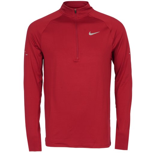 Picture of Nike Dri-FIT Stride 1/2-Zip Midlayer Men - tough red/reflective silver HV2180-608