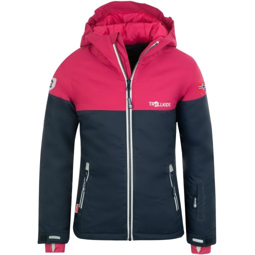 Foto de Trollkids Chaqueta Esquí Niña - Hallingdal - Navy/Rosa/Blanco
