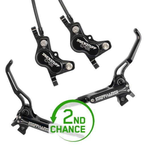 Photo produit de Trickstuff Direttissima Frein à Disque - Postmount - C42 - Set - 2021 - noir - Second Choix