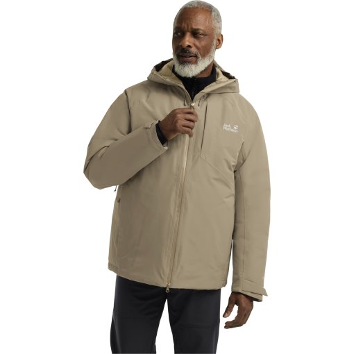 Photo produit de Jack Wolfskin Icecape 2L Veste thermique en duvet pour hommes Rds - hazel wood