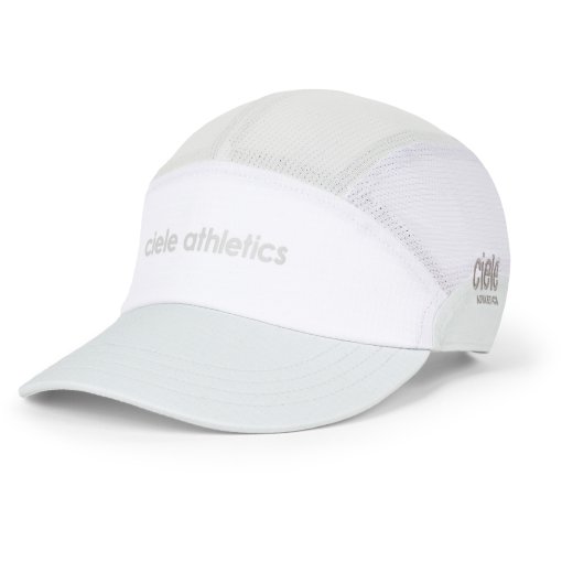Photo produit de Ciele Athletics FSTCapSC - Field Iconic SL bonnet de course - white lightgrey