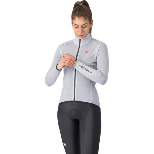 Foto de Castelli Chaqueta Mujer - Squall Shell - silver grey/black 870