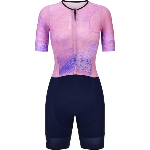 Zdjęcie: Santini Leaf Mot Strój triathlonowy damski 6T774LIMGLEAFMOT - lilla LL