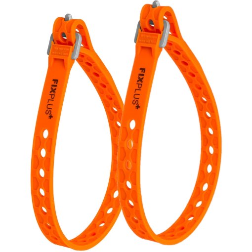Produktbild von FixPlus Nano/Slim Fit Strap Gummizurrband 30cm - 2 Stück - orange