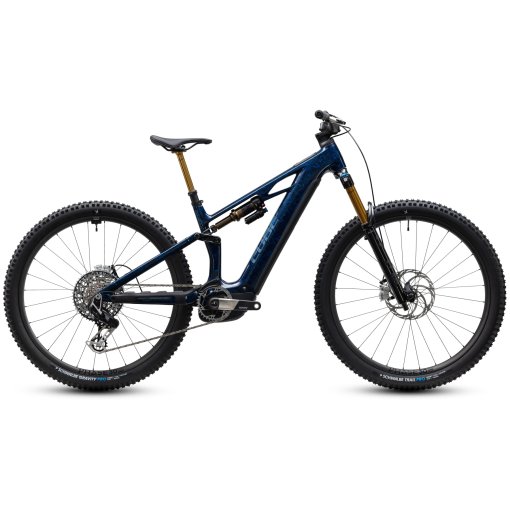 Picture of CUBE STEREO HYBRID ONE44 HPC SLT 800 - Carbon Electric Mountain Bike - 2027 - 29&quot; - splinternavy / prizm
