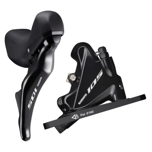 Shimano 105 ST-R7025 + BR-R7070 Hydraulic Disc Brake - Flat