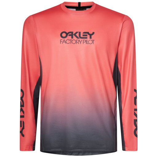 Photo produit de Oakley Maillot Manches Longues Homme - Maven Coast 2.0 - Gradient Paloma/Black