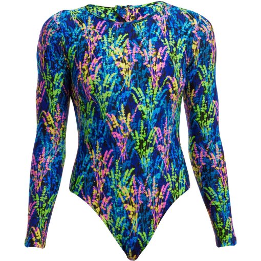 Produktbild von Funkita Long Shot Eco Badeanzug Damen - Midnight Meadow
