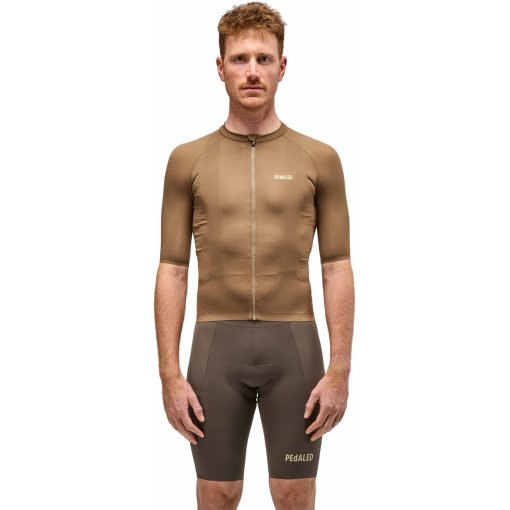 Picture of PEdALED E. Lightweight Short Sleeve Jersey Men - Brown