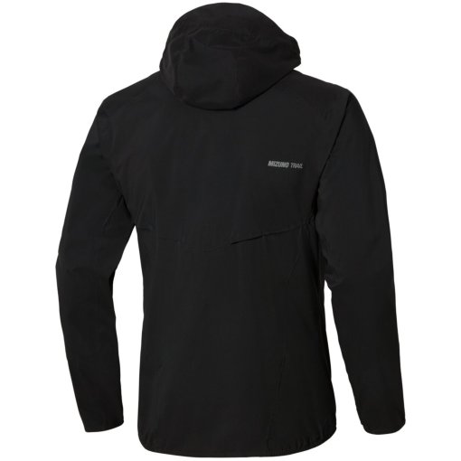 Mizuno Tech Light Hooded Running Jacket Men - Black | BIKE24