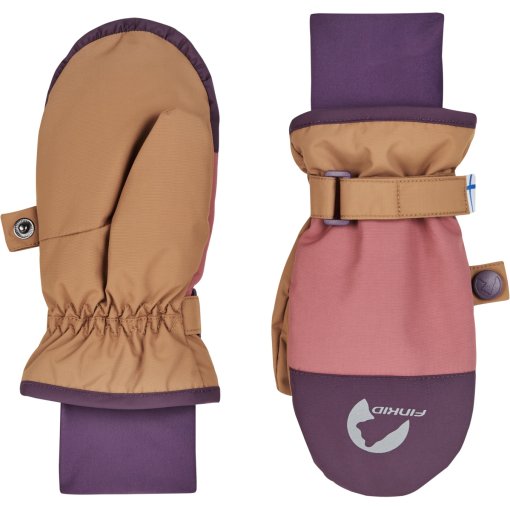 Foto de Finkid Manoplas Niño - KIRJAVA - plum/almond