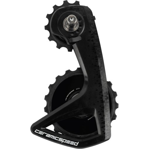 Produktbild von CeramicSpeed OSPW RS Schalträdchen-System - Alpha Disc | für Shimano 105 Di2 (R7150) - schwarz | Niro Special Edition